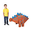 DIY 3D Stegosaurus Dinosaur Cardboard Stand-Up Image 1