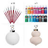 DIY Ceramic 3D Ornament Craft Kit - Makes 24 Image 1
