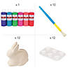 DIY Ceramic Bunny Bank Kit - 42 Pc. Image 1