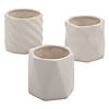 DIY Ceramic Geometric Planters - 12 Pc. Image 1