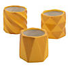 DIY Ceramic Geometric Planters - 12 Pc. Image 1