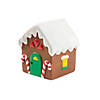 DIY Ceramic Gingerbread Houses - 12 Pc. Image 1
