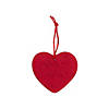 DIY Ceramic Heart Ornaments - 12 Pc. Image 1