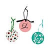 DIY Ceramic Round Christmas Ornaments - 12 Pc. Image 1