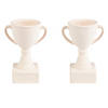 DIY Ceramic Trophies - 12 Pc. Image 1