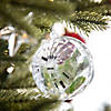 DIY Clear Plastic Disco Ball Christmas Ornaments - 12 Pc. Image 2