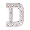 DIY Letter &#8220;D&#8221; Marquee Light-Up Kit - 4 Pc. Image 1