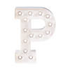 DIY Letter &#8220;P&#8221; Marquee Light-Up Kit - Makes 1 Image 1