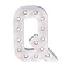 DIY Letter &amp;#8220;Q&amp;#8221; Marquee Light-Up Kit - Makes 1 Image 1