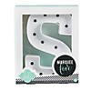 DIY Letter &#8220;S&#8221; Marquee Light-Up Kit - Makes 1 Image 1