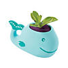 DIY Mini Ceramic Whale Planters - 12 Pc. Image 1