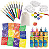 DIY Paint Your Own Backpack Kit - 54 Pc. Image 1