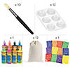 DIY Paint Your Own Backpack Kit - 54 Pc. Image 1