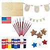 DIY Patriotic Craft Kit Assortment &#8211; Makes 8  Image 1