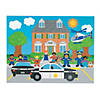 DIY Police Sticker Scenes - 12 Pc. Image 1