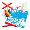 DIY STEAM Hand Fan Activity Learning Challenge Craft Kit - Makes 12 Image 1