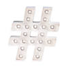 DIY Symbol &amp;#8220;#&amp;#8221; Marquee Light-Up Kit - Makes 1 Image 1