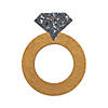 DIY Unfinished Wood Diamond Ring Shapes Image 1
