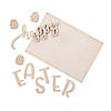 DIY Unfinished Wood Happy Easter Signs - 3 Pc. Image 1