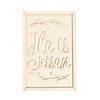 DIY Unfinished Wood He is Risen Sign Image 1