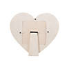 DIY Unfinished Wood Heart-Shaped Frames - 12 Pc. Image 2