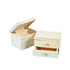 DIY Unfinished Wood Jewelry Boxes - 12 Pc. Image 3