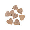 DIY Unfinished Wood Mini Hearts - 50 Pc. Image 2