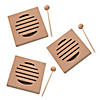 DIY Unfinished Wood Mini Rhythm Boards - 3 Pc. Image 1