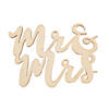 DIY Unfinished Wood Mr. &amp; Mrs. Shapes Image 1