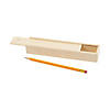 DIY Unfinished Wood Pencil Boxes - 12 Pc. Image 1