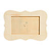 DIY Unfinished Wood Scallop Picture Frames - 6 Pc. Image 1
