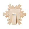 DIY Unfinished Wood Snowflake Picture Frames - Makes 12 Image 2