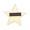 DIY Unfinished Wood Stars with Magnets - 24 Pc. Image 2