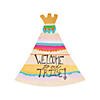DIY Unfinished Wood Teepee Shape Image 1