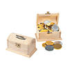 DIY Unfinished Wood Treasure Boxes - 12 Pc. Image 2