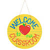 DIY Unfinished Wood Welcome to Our Classroom Door Sign Image 2