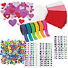 DIY Valentine Cards Kit Image 1