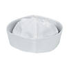 DIY White Sailor Hats - 12 Pc. Image 1