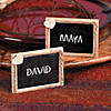 DIY Wooden Chalkboard Place Cards - 12 Pc. Image 1