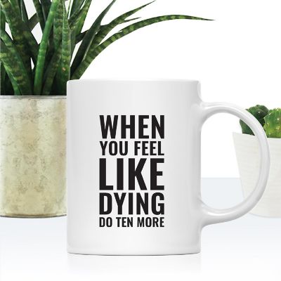 Do Ten More Ceramic Mug Image 1