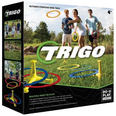 Do-U-Play: Trigo Ring Toss - Colorful Throwing &amp; Hooking Game,Ages 3+ Image 1