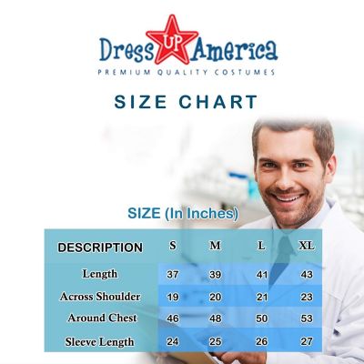 Doctor Lab Coat - Adults M Image 3
