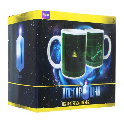 Doctor Who Dalek Skeleton Heat Sensitive Coffee Mug Image 2