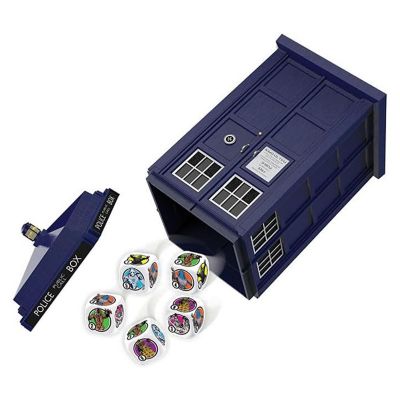 Doctor Who Tardis 60th Anniversary Yahtzee Dice Game Image 1