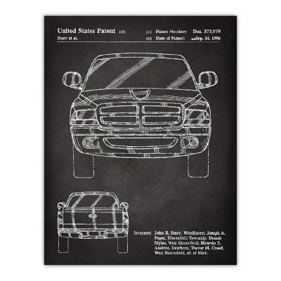 Dodge Ram 1997 Patent #2 8.5x11in Image 3