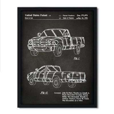 Dodge Ram 1997 Patent 8.5x11in Image 1