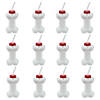 Dog Bone Cups with Straws - 12 Ct. Image 1