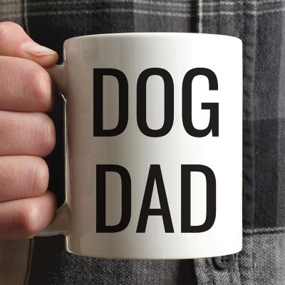 Dog Dad Ceramic Mug Image 1