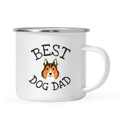 Dog Dad Shetland Sheepdog 11oz Camp Mug Image 1