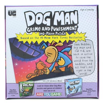 Dog Man 100 Piece Jigsaw Puzzle Image 1